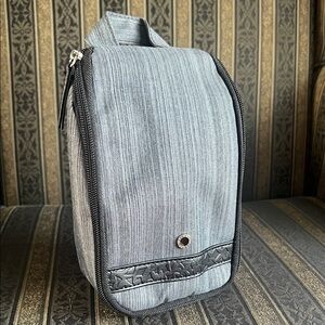 BULGARI Men’s Toiletry Bag, Emirates Airlines Amenity Travel Kit, bag only